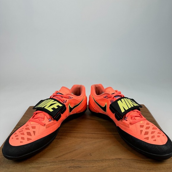Mens Nike Zoom Roational 6 Bright Mango Track Field Shoes Sneakers Size 12 M GUC - Picture 5 of 8